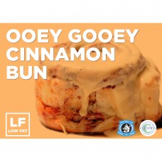 Honey Hill Low Fat Ooey Gooe Cinnamon Bun Yogurt 4/1 Gallon